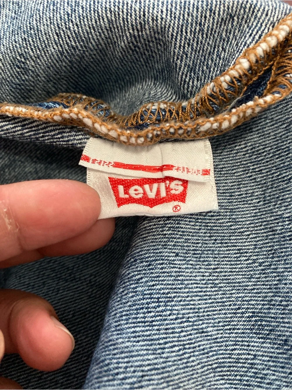 Levi's 501 XX Straight Fit Men's Jeans W35 L32 Blue Button Fly